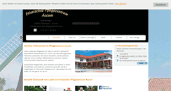 Desktop Screenshot of friesisches-pflegezentrum.de